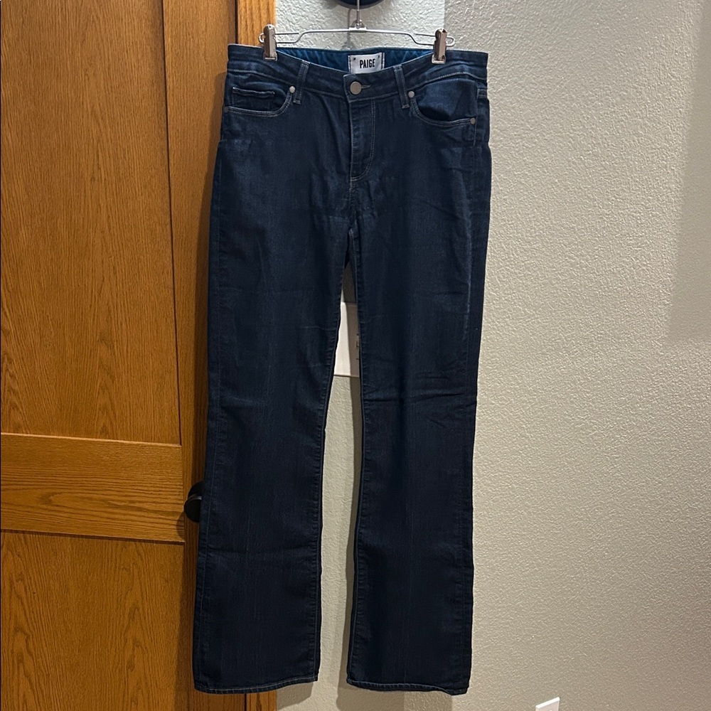 Paige Dark Blue Jeans